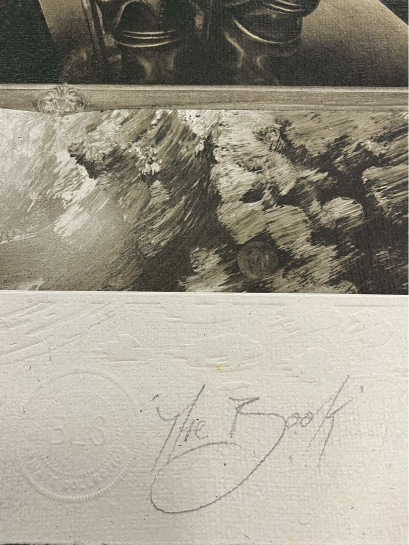 リビングストーン マイケル・ジャクソン 1990 版画作品