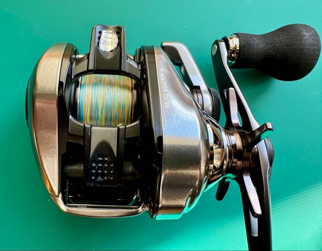 シマノ 18 エンゲツ プレミアム 150HG 右巻き ダブルハンドル 炎月