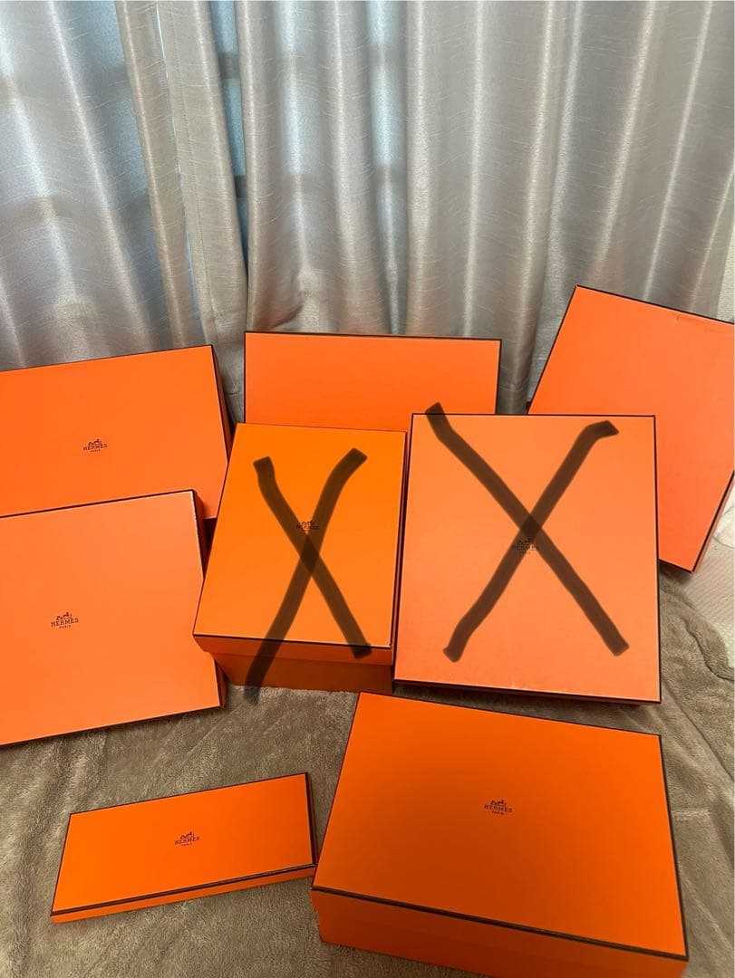 HERMES オレンジギフトボックスセット
