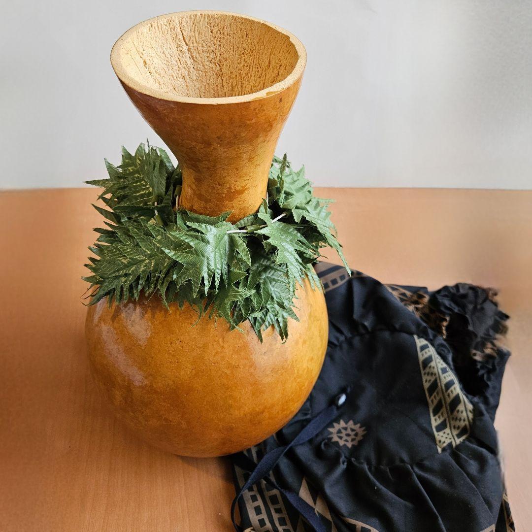 フラダンス用 楽器 イプ 幾何学柄カバー付き