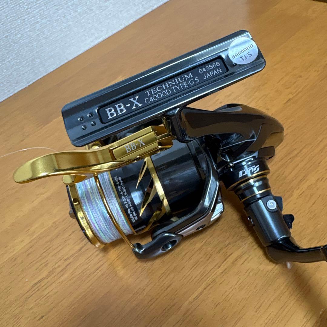 シマノ 21 BBX テクニウム C4000D TYPE-G S 左ハンドル
