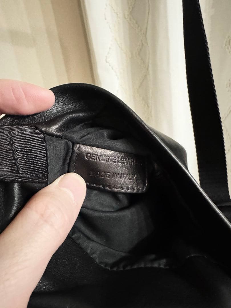 margiela マルジェラ グラムスラム　レザーショルダー　サコッシュ