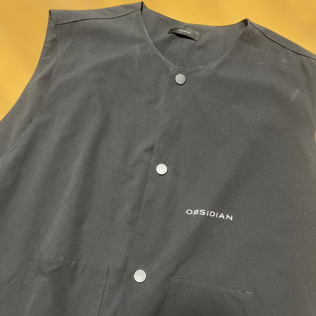 OBSIDIAN メンズベストMサイズ