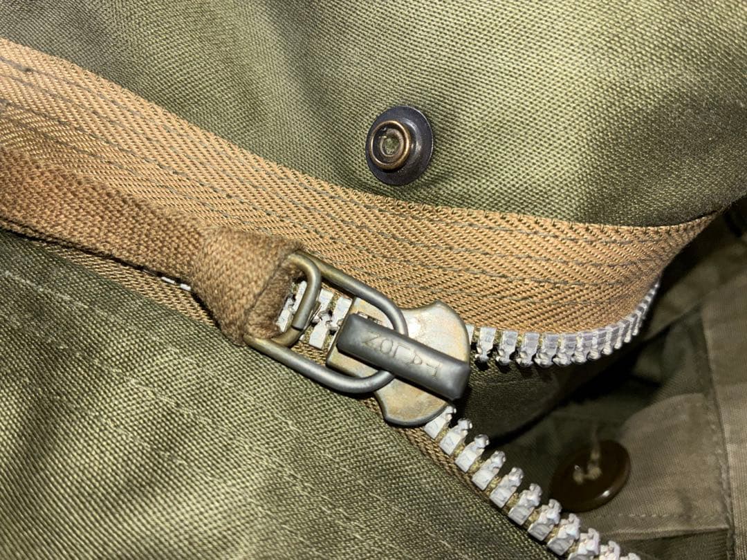 アメリカ軍 M51 フィッシュテール　パーカ　コットンサテン　1951年　M