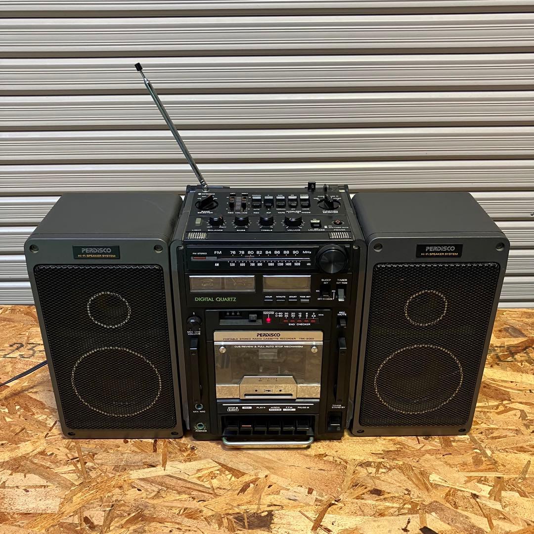 A2D80■HITACHI 日立 PERDiSCO TRK-9050 ラジカセ