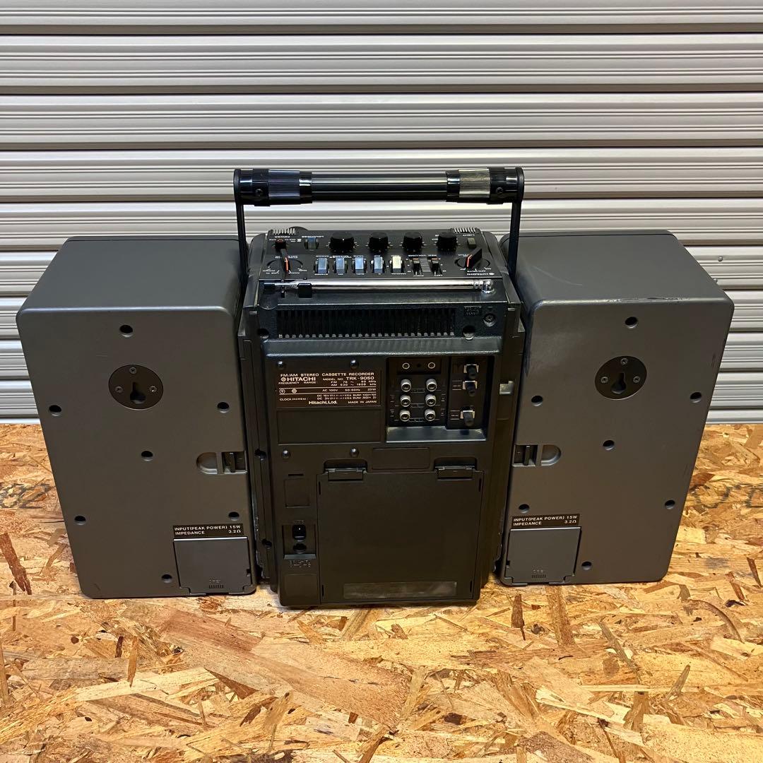 A2D80■HITACHI 日立 PERDiSCO TRK-9050 ラジカセ