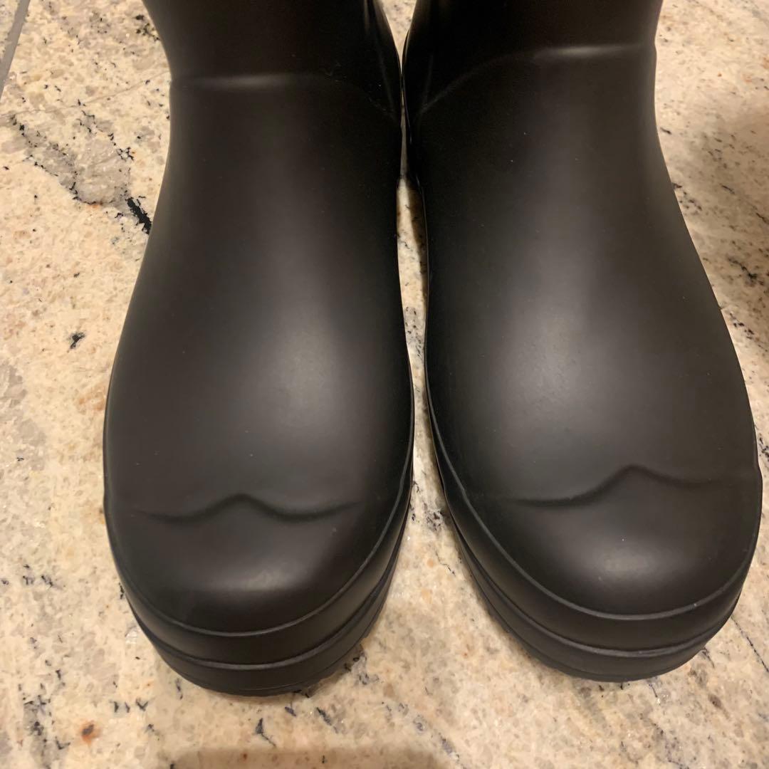 Hunter ハンタープレイショートブーツ ブラック　　24cm