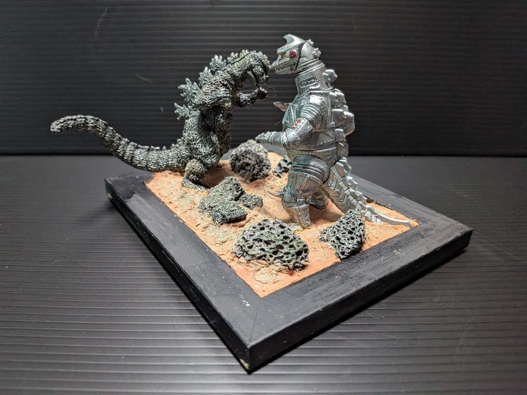 ゴジラ対メカゴジラ ジオラマ