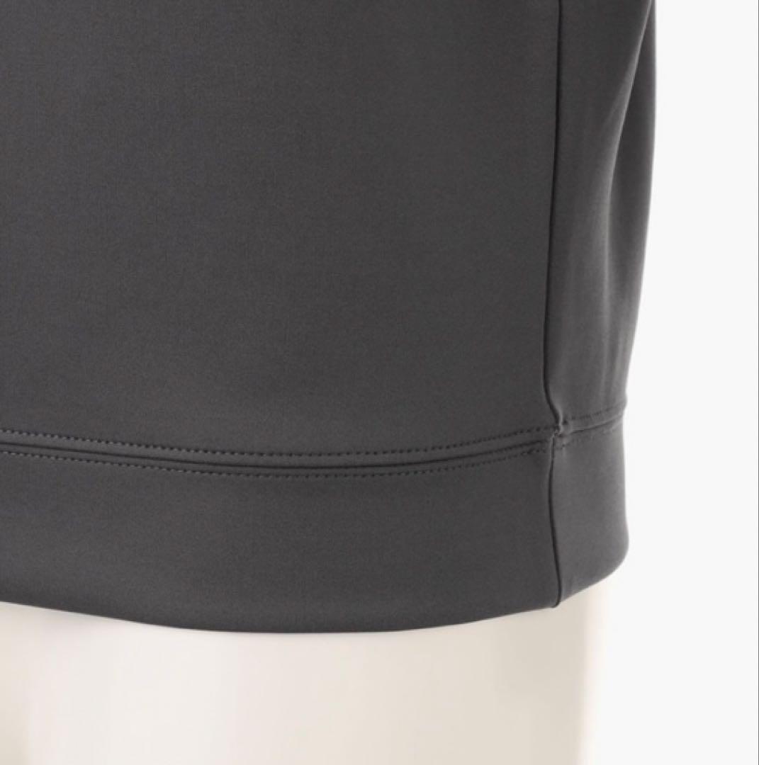 【超美品】ブリーフィング ゴルフ 3D ロゴ クルーネック プルオーバー グレー