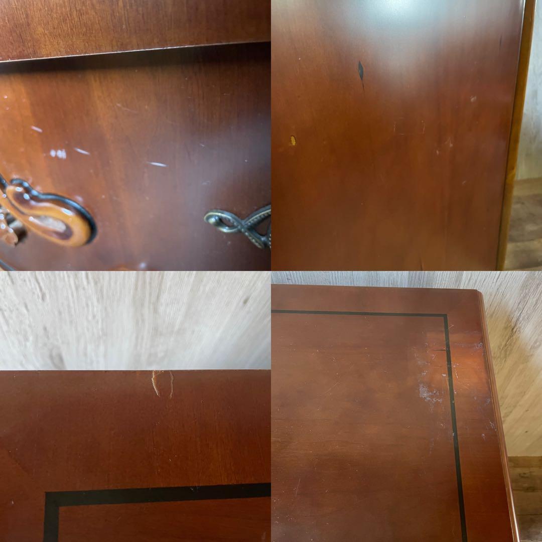 猫脚 5段チェスト ロココ調 ヨーロピアン アンティーク家具 イタリア家具