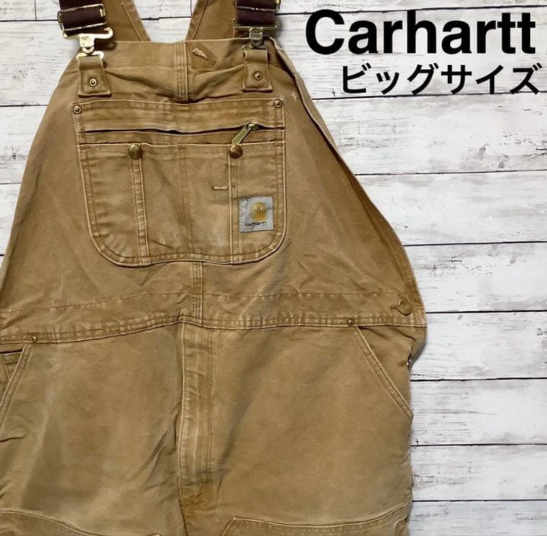 carhartt 一点物　オーバーオール　ビッグサイズ