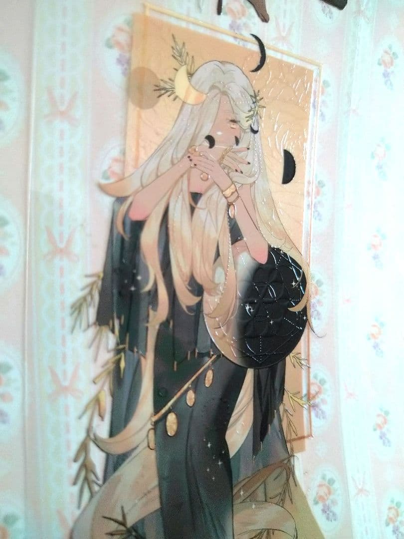 J741辉夜姬(水晶)喵啪叽切り売り海外人物マステ女の子