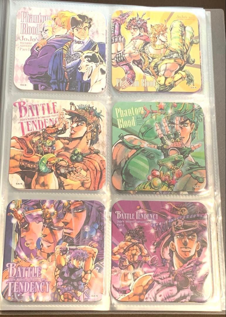 ジョジョの奇妙な冒険　原画展　アートコースター　58種