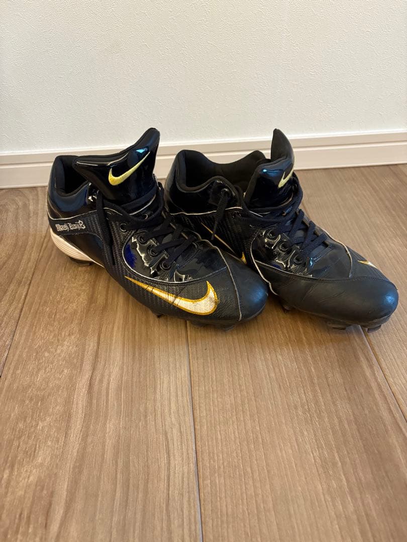 ソフトバンク　明石健志選手　支給品　実使用ナイキスパイク