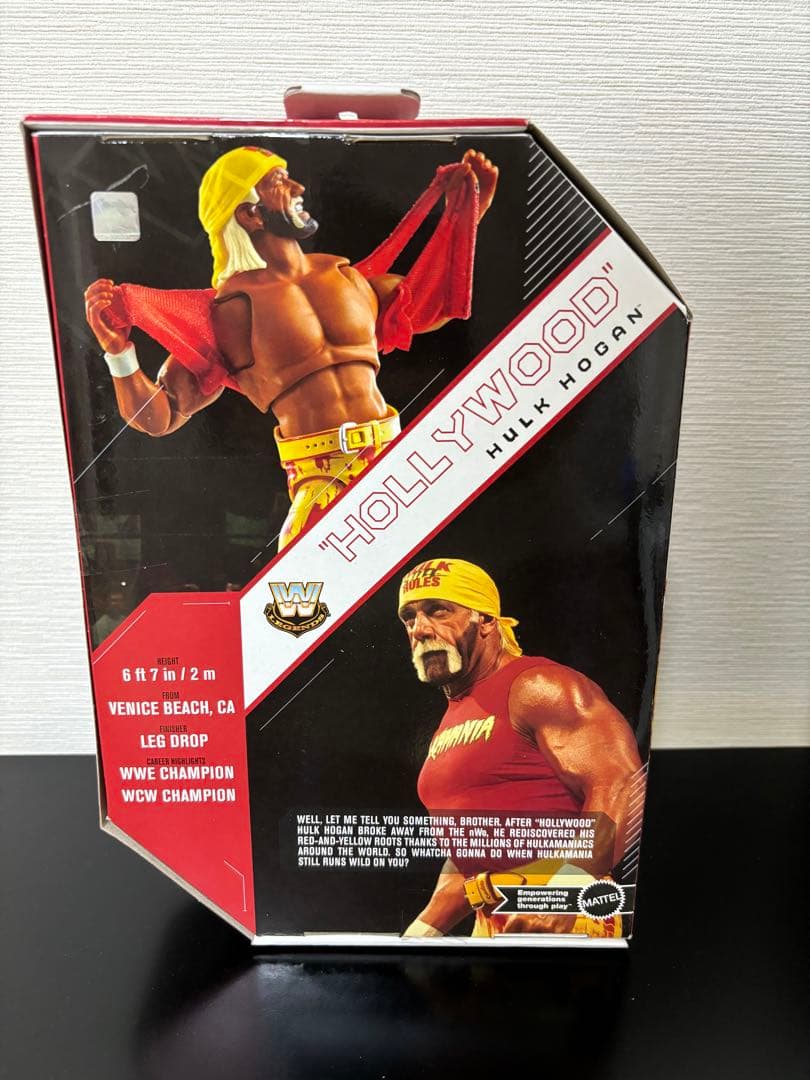 WWE Elite Ultimate Hulk Hogan 新品未開封