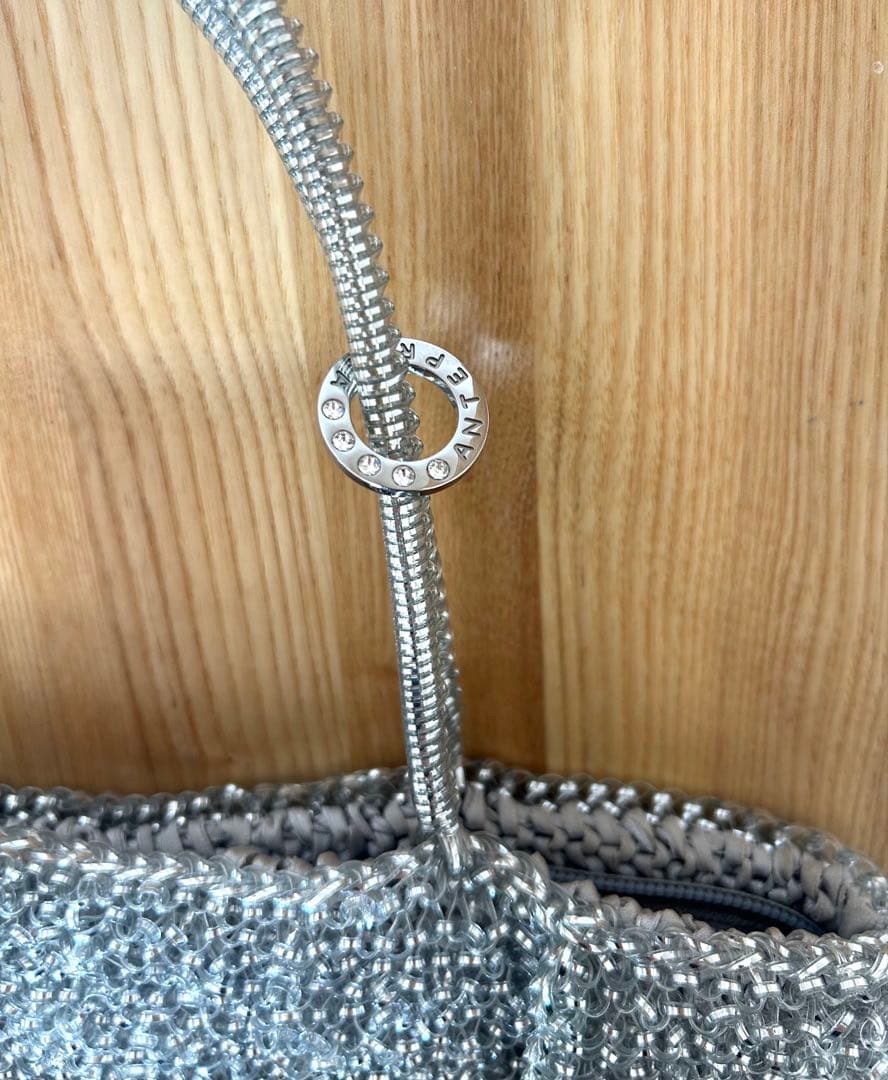 アンテプリマ　スタンダードⅡ シルバー　スクエア　裏地付き　保証書付き