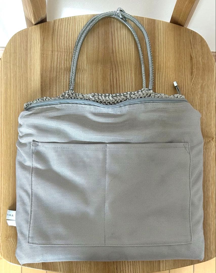 アンテプリマ　スタンダードⅡ シルバー　スクエア　裏地付き　保証書付き