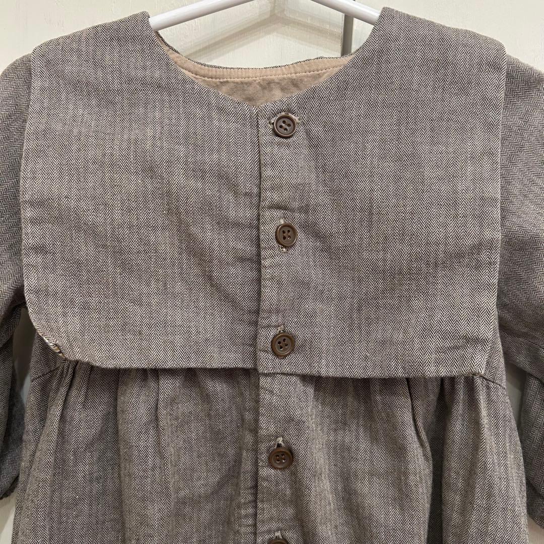 メゾンマレル maison marelle ロンパース　18m スカーフ