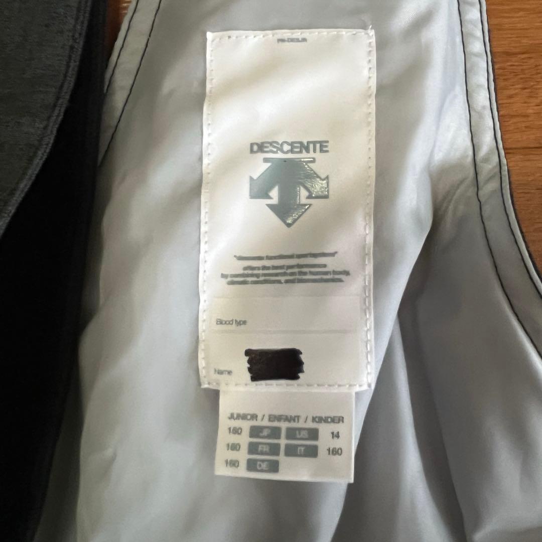 DESCENTE デサント★スキーウェア 160cm 迷彩 カモフラ 防寒