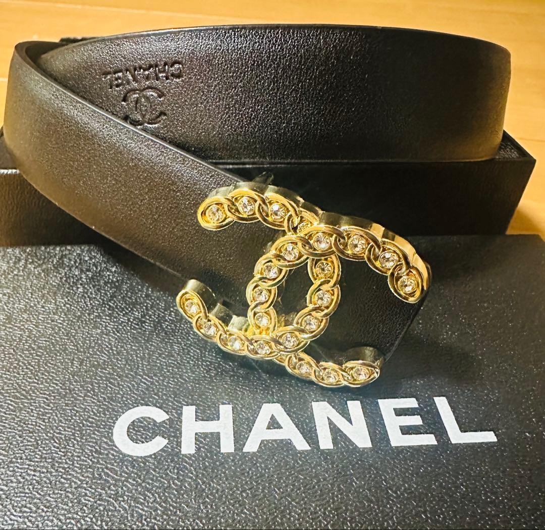 CHANEL CCロゴ ベルト
