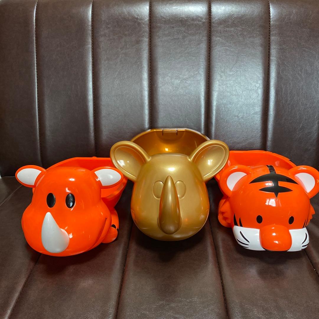 ジャグラー　ツノっち&トラッぴ&ツノっちゴールド ドル箱セット　希少非売品レア