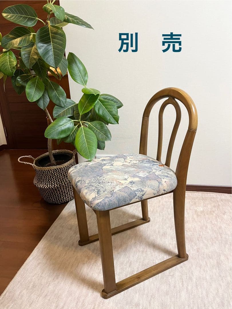 【１月８日出品終了】ドレッサー　鏡台 姿見　化粧台　ナラ材