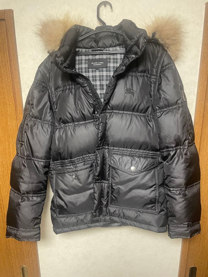 BURBERRY BLACK LABEL ダウンジャケット LＬサイズ