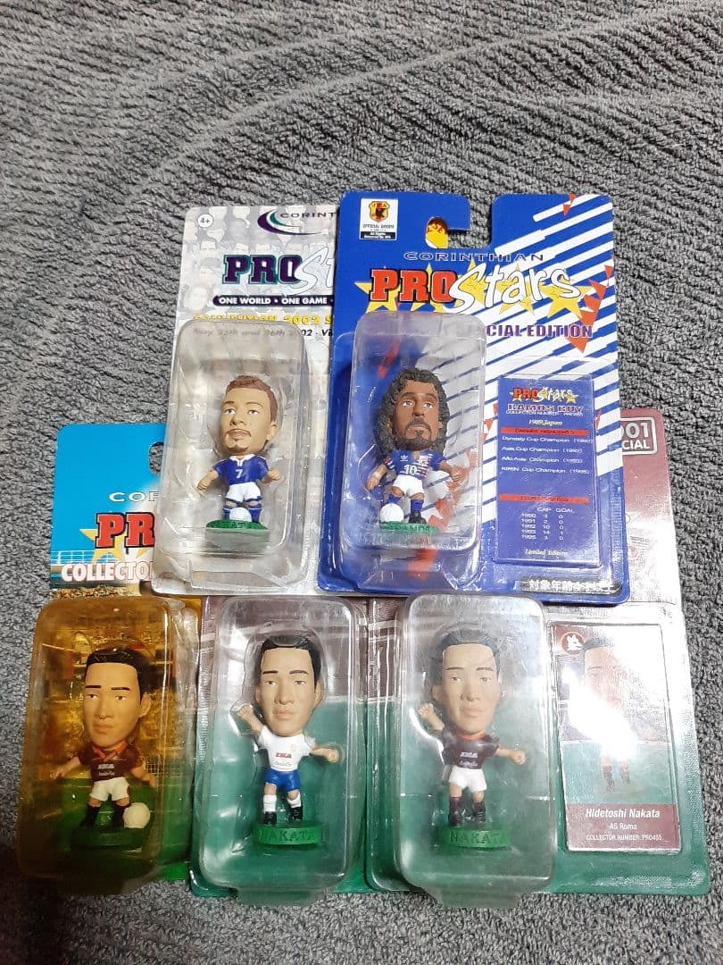 コリンシアン プロスターズ 日本人セット サッカー フィギュア