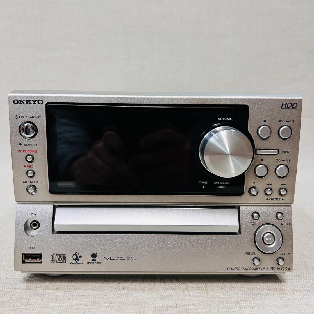 ONKYO CD/HDDチューナーアンプシステム BR-NX10A(S)