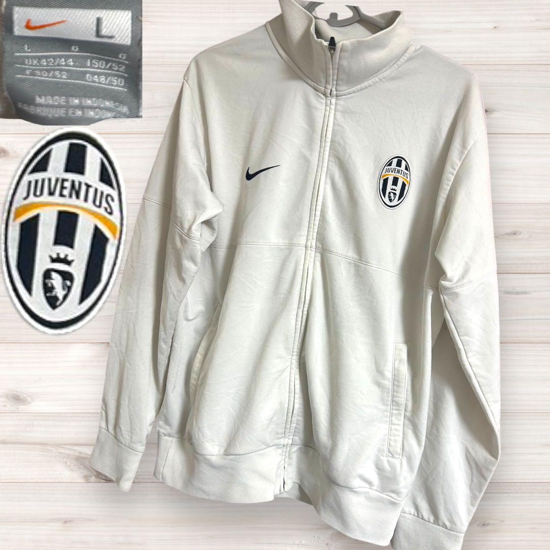 ウェア Juventus NIKE track jacket L white