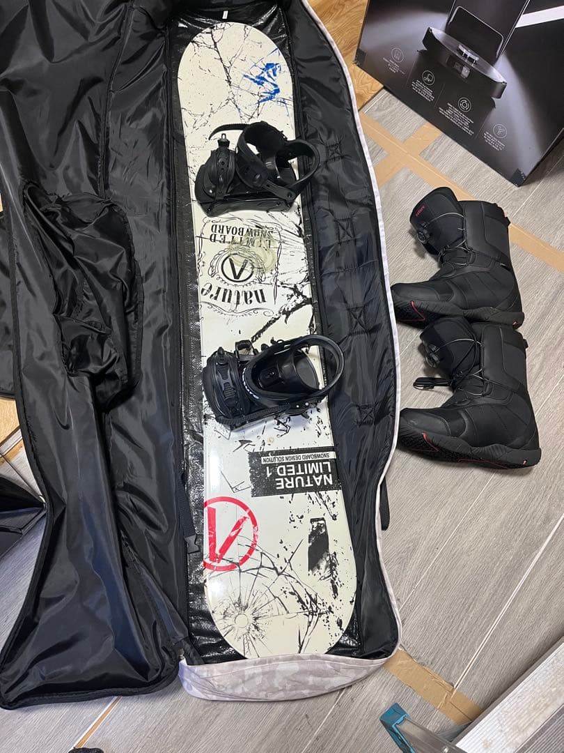 NATURE LIMITED スノボ3点セット