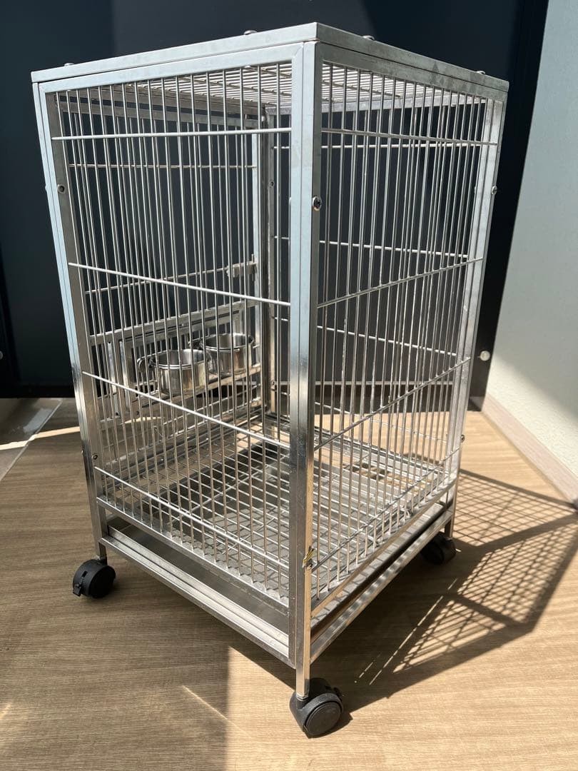 こんぱまるオリジナル　ステンレスケージ小　Y211 鳥籠　鳥かご　インコ　オウム