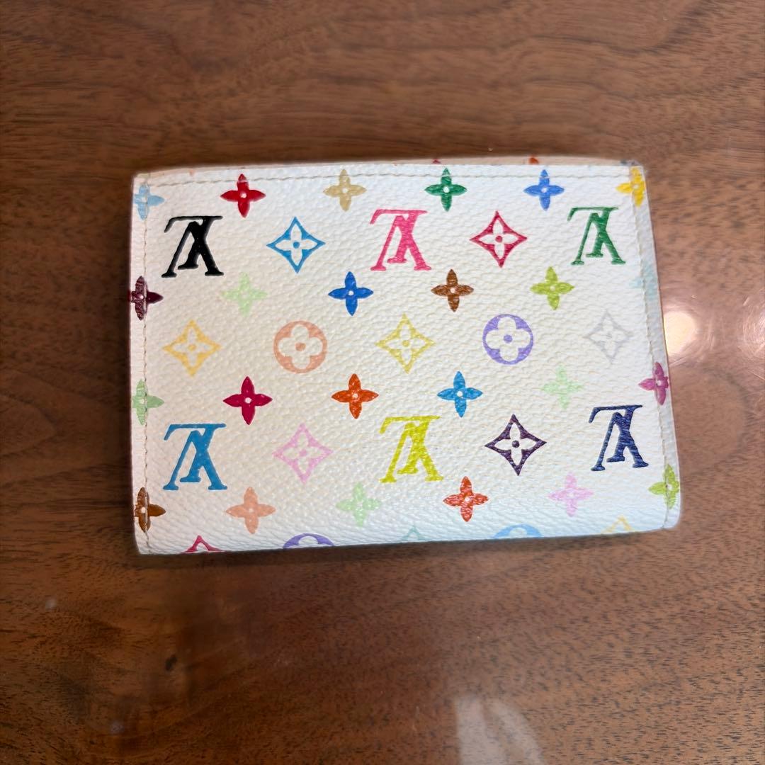 ルイヴィトン モノグラム マルチカラー 名刺入れ カードケース 財布