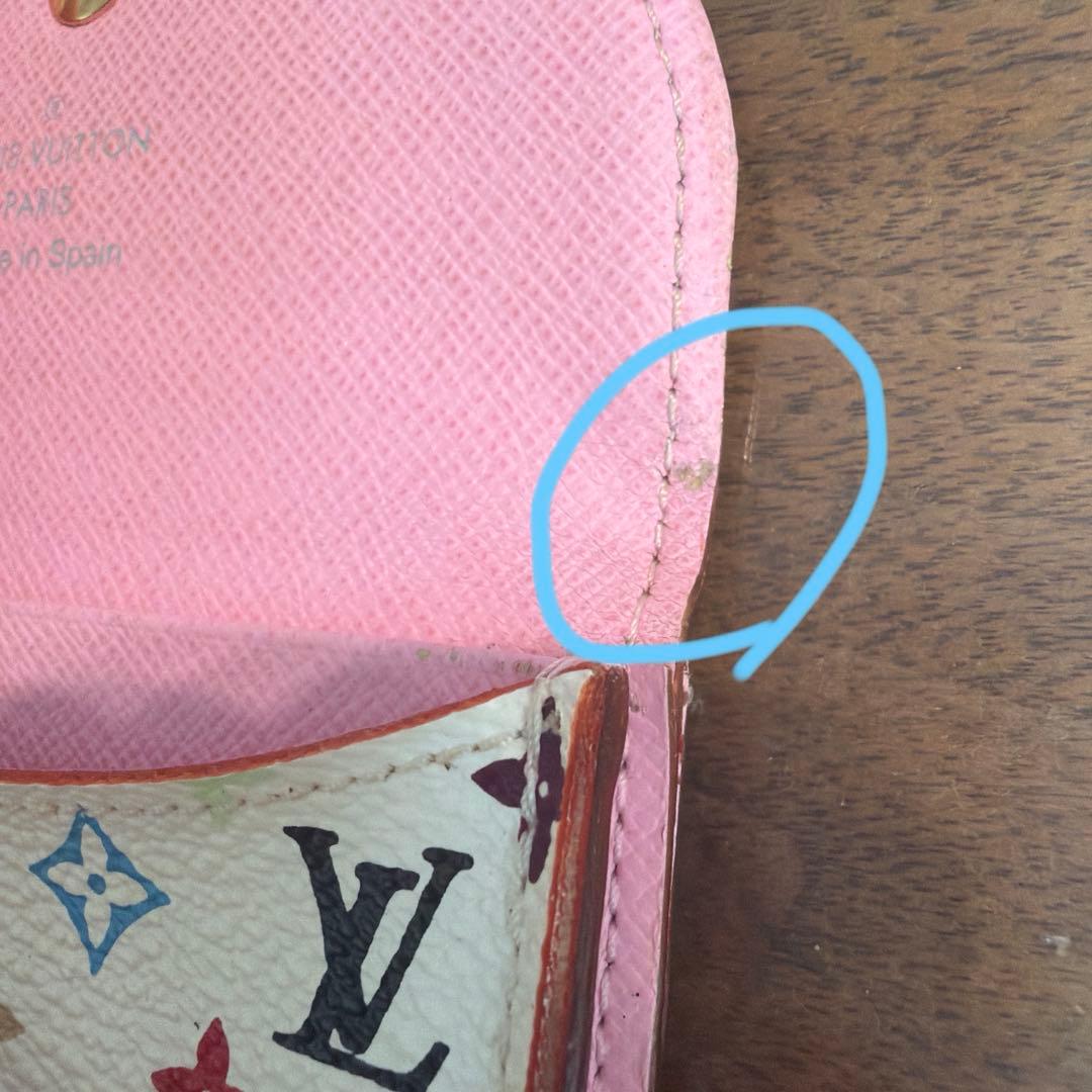 ルイヴィトン モノグラム マルチカラー 名刺入れ カードケース 財布