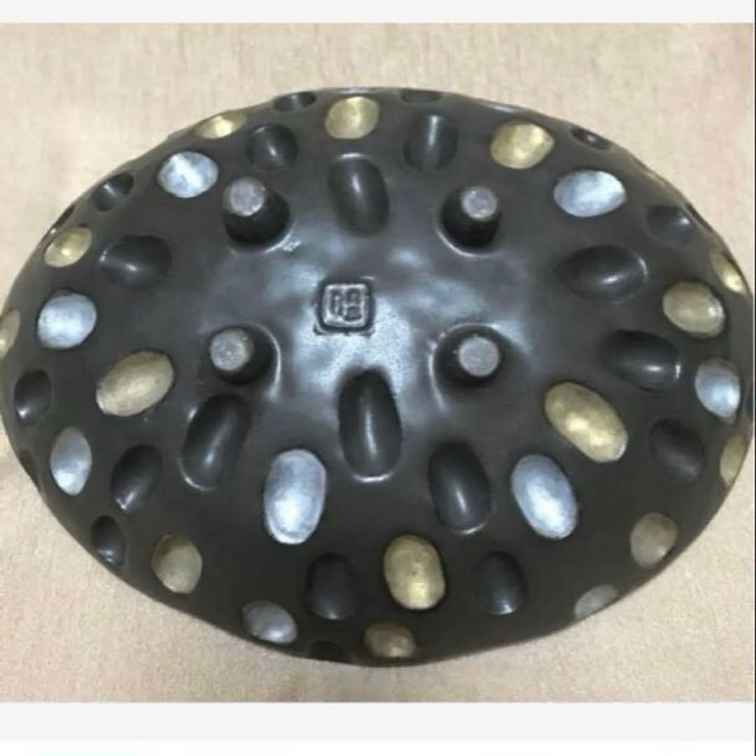 和モダン　作家　個性的　アート　盛り皿　器　鉢　フラワーベース　花器