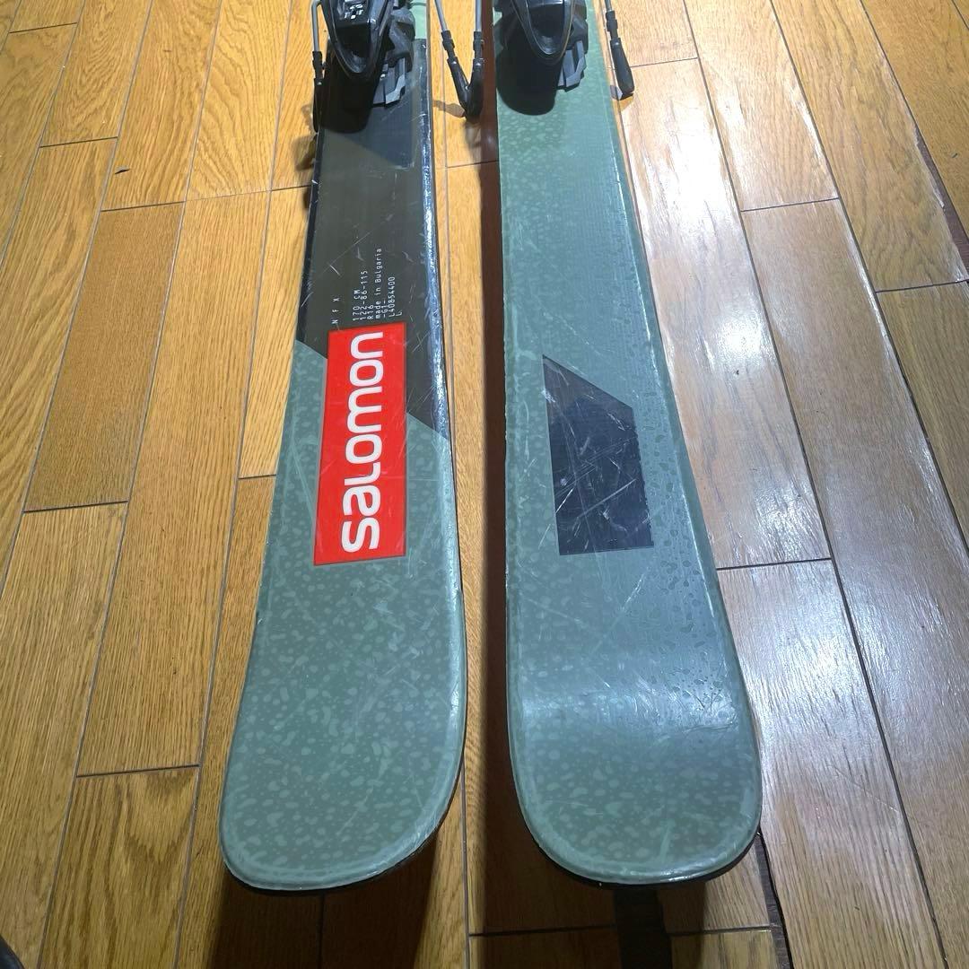 名機salomonサロモンNFX170cm &MARKERフリースタイルセット