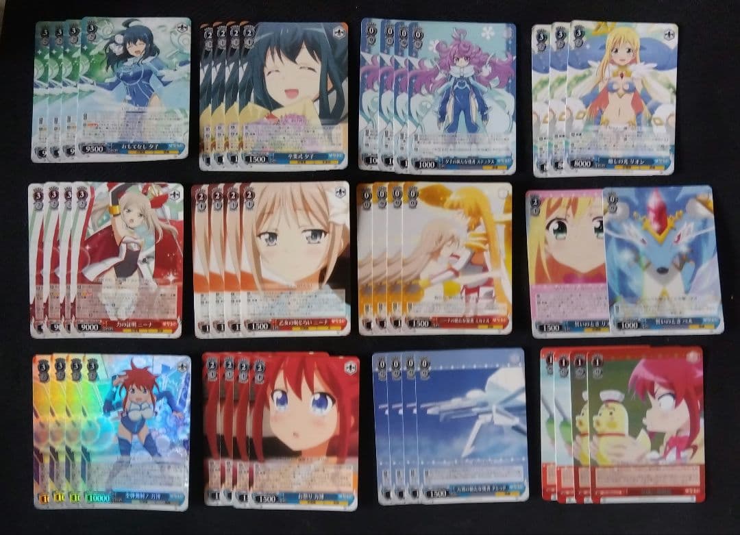 WS　ひなろじデッキ&パーツセット　夕子、ニーナ、万博、リオン