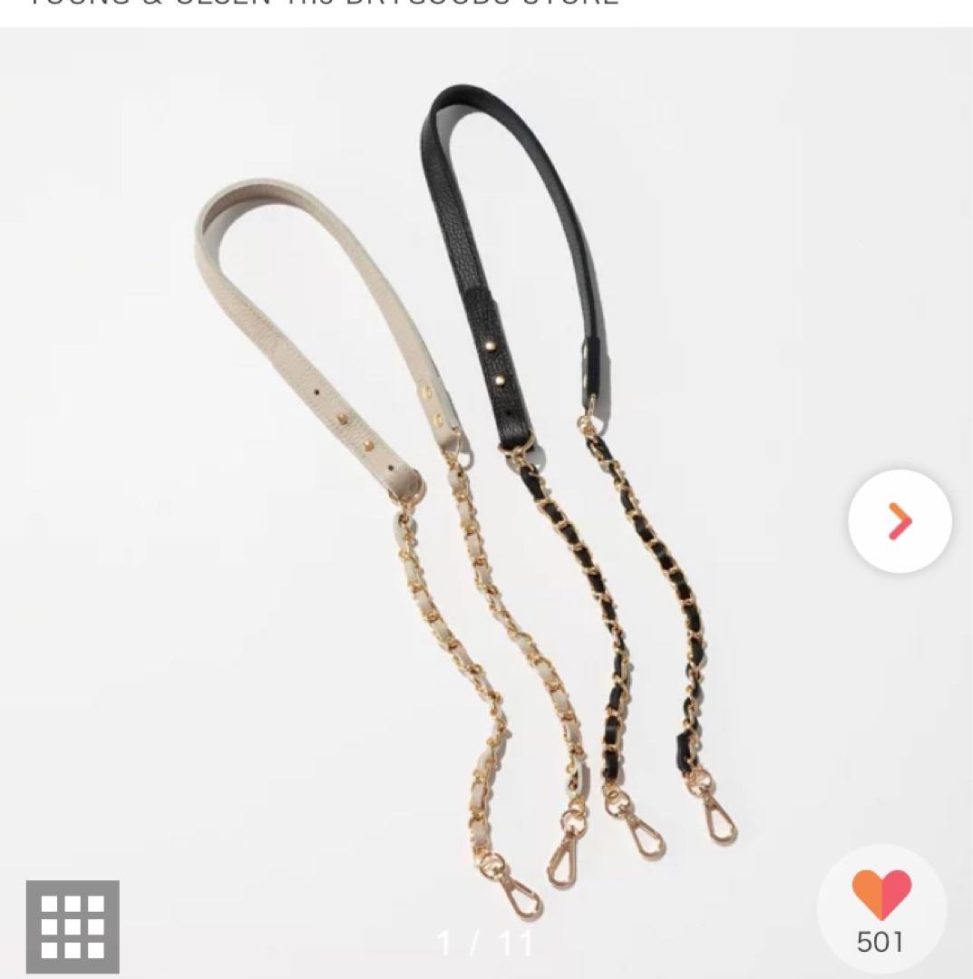 YOUNG & OLSEN レザートートバッグ　ダスティピンク