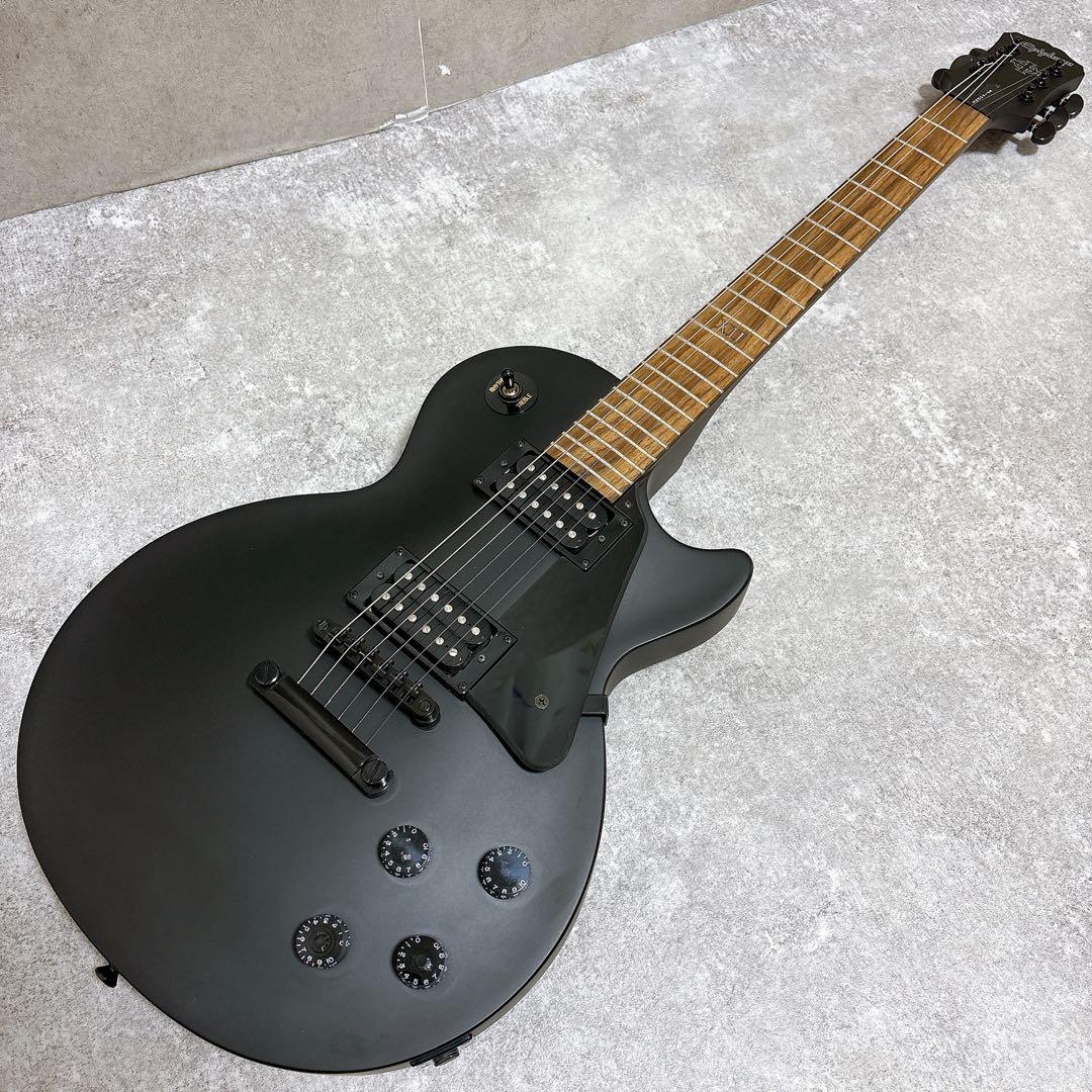 エピフォン Goth Gothic ゴス ゴシック レスポールエレキギター 黒