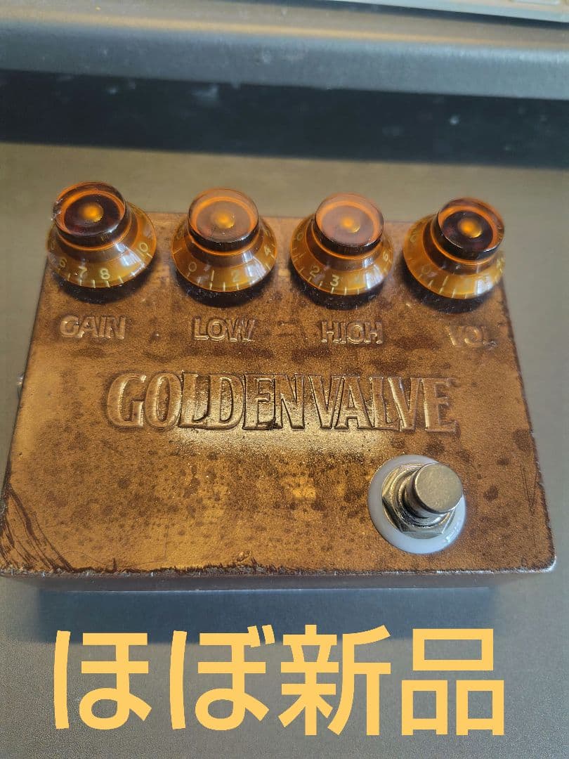 【ほぼ新品】GOLDEN VALVE ギターエフェクター
