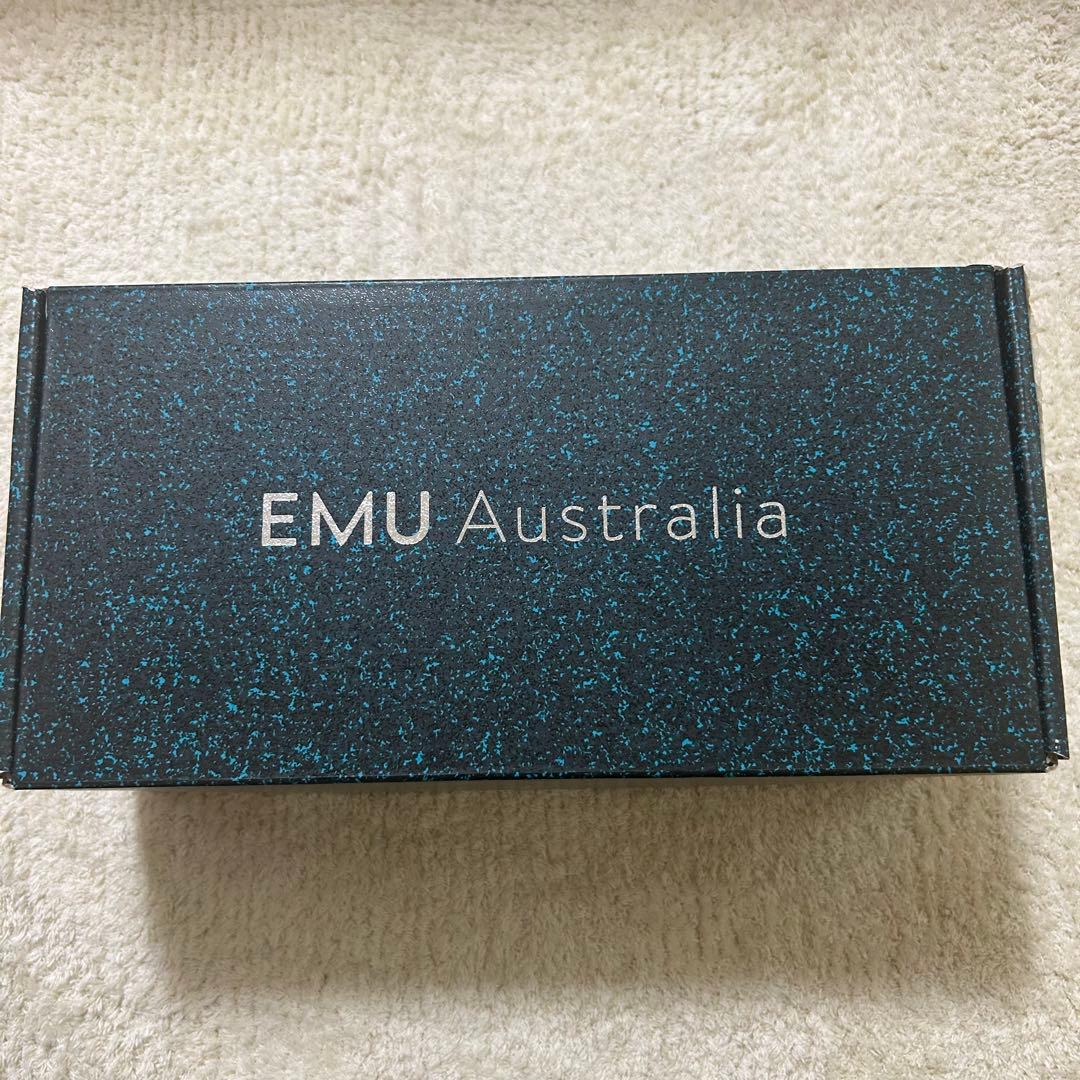 【新品】EMU Australia ブラックモカシン
