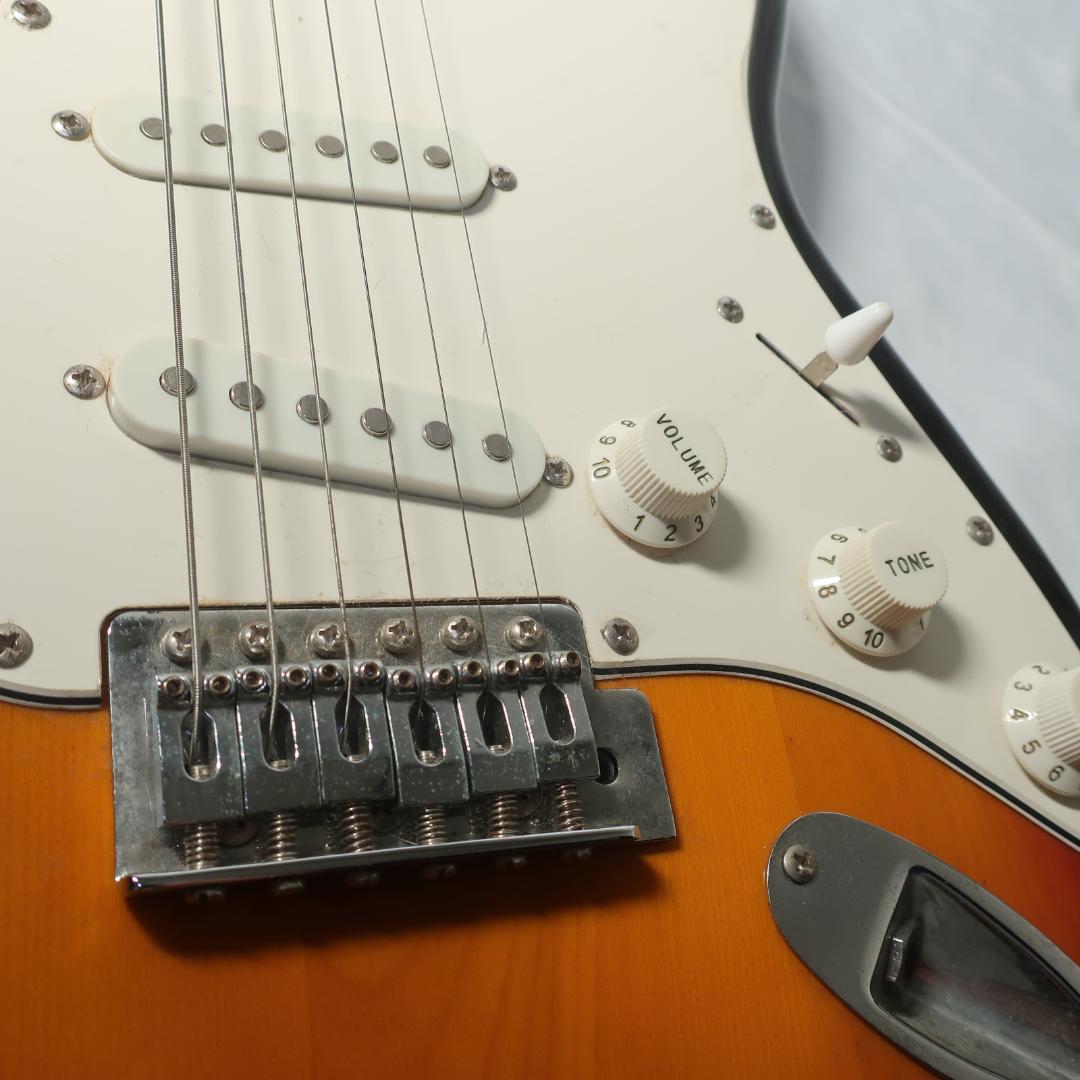 SX エレキギター ストラトタイプ 3トーンサンバースト