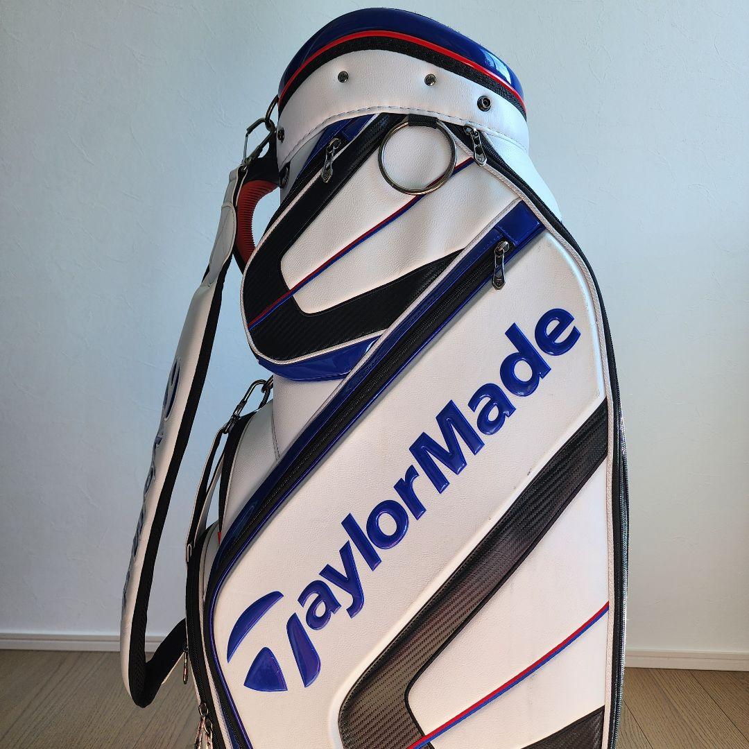 TaylorMade テーラーメイド キャディバッグ ホワイト/ブルー/レッド
