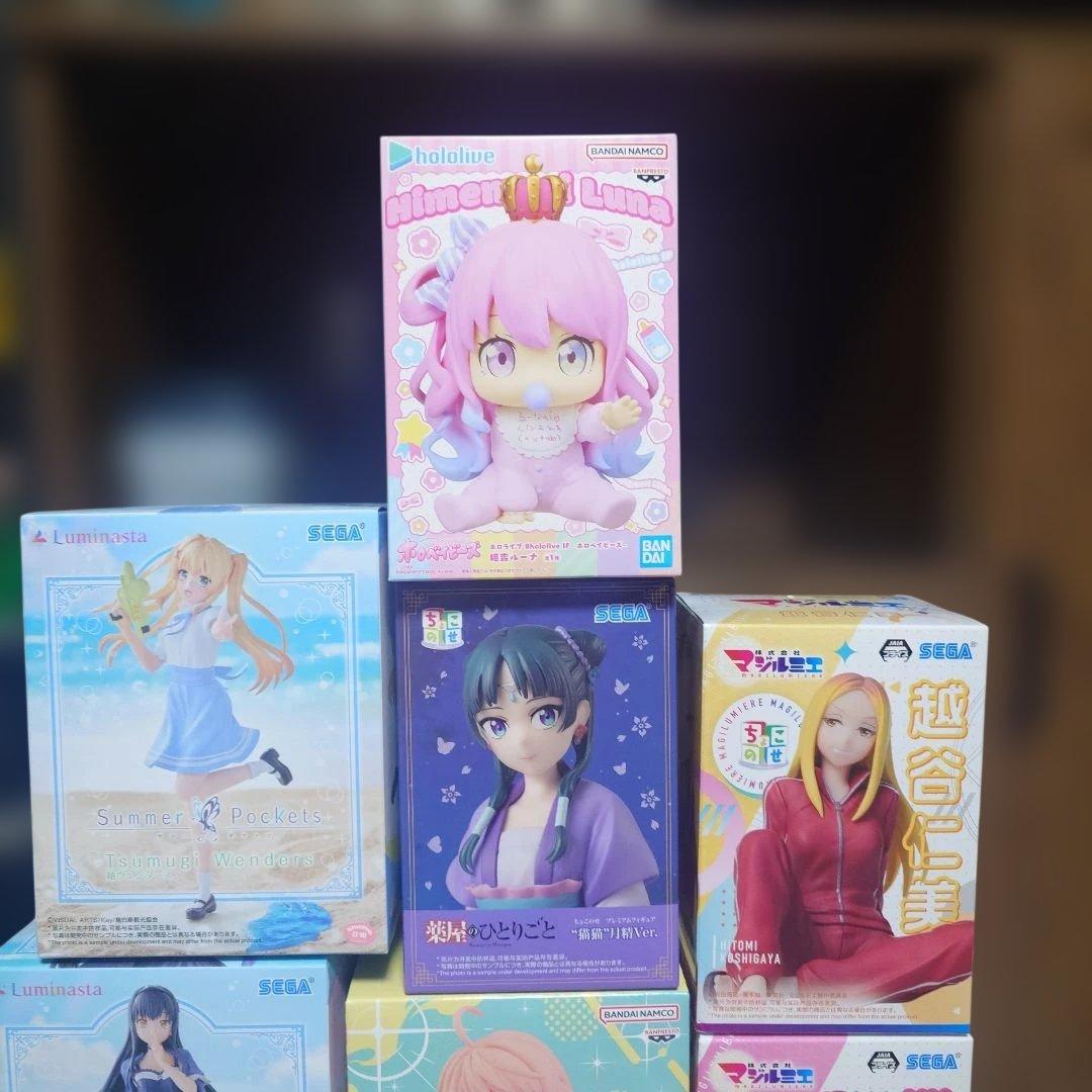 アニメキャラクターフィギュア10体セット　飛①