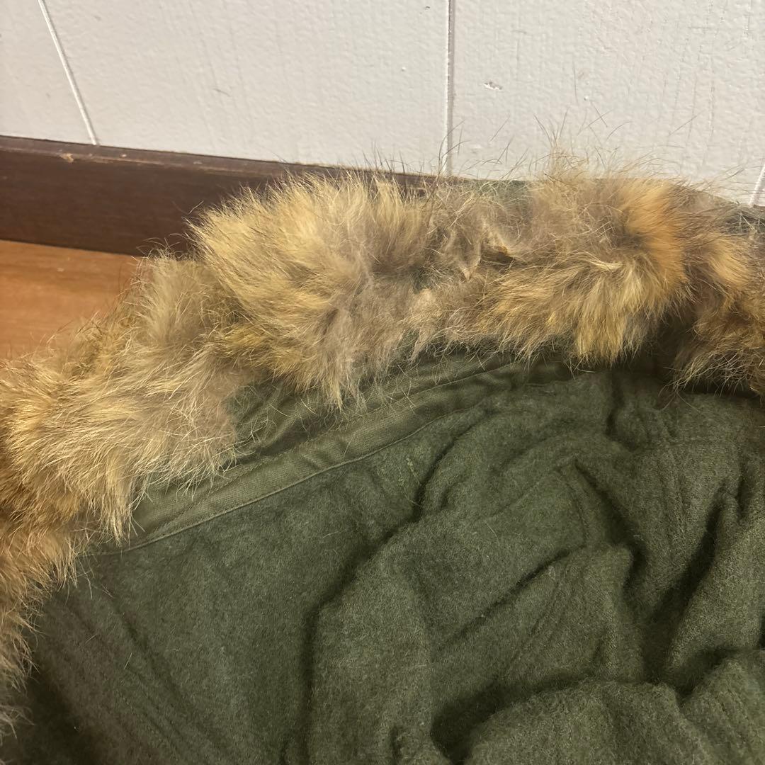 50s 初期型　米軍　実物　M51フード　M1951 PARKA コヨーテファ⑪