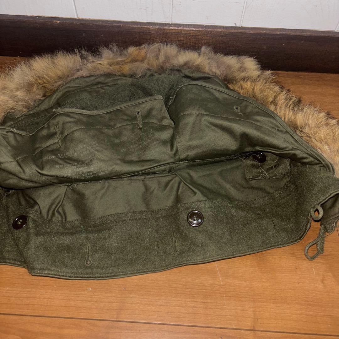 50s 初期型　米軍　実物　M51フード　M1951 PARKA コヨーテファ⑪