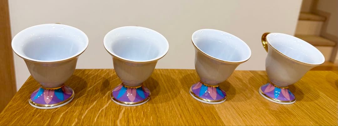 美品 ディズニーリゾート　美女と野獣　ポット婦人　ティーセット7点セット