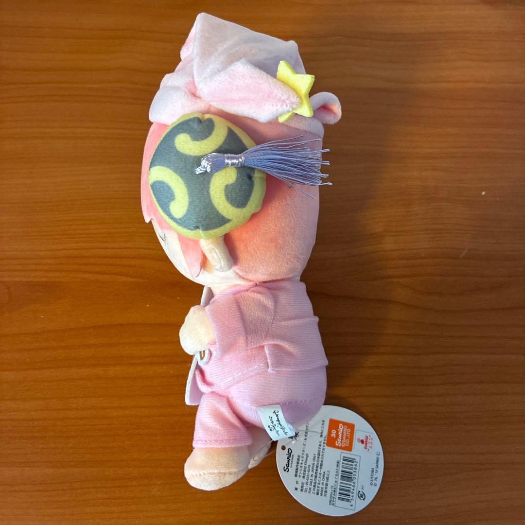 銀魂×サンリオ　神楽　むにゅぐるみ　おやすみ柄