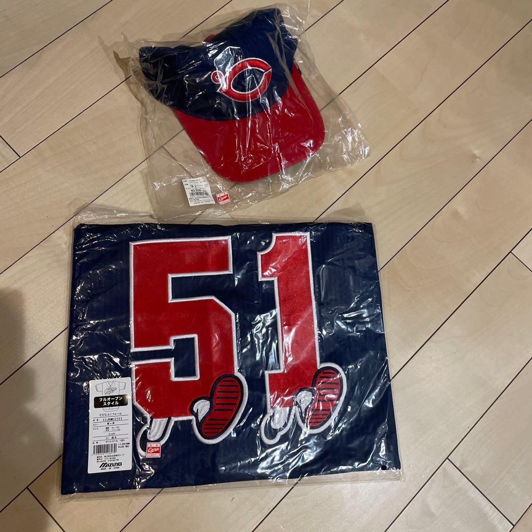 カープ°C°C°Cユニフォーム　51 鈴木　誠也　サイズＯ