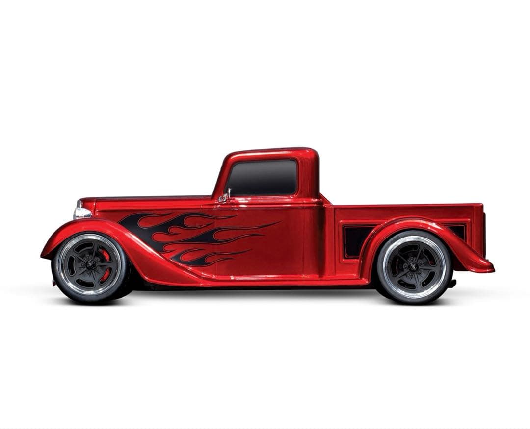 ホビーラジコン Traxxas 35 Hot Rod Truck 1/10